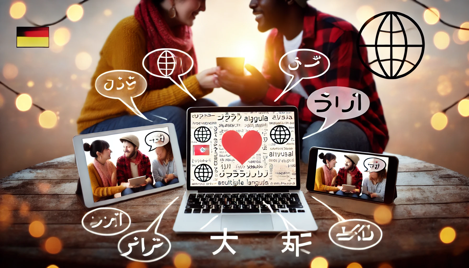 Connecting Hearts: The Multilingual Advantage